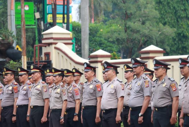 
					Awal Tahun 2024, 106 Personel Polres Bogor Dilantik