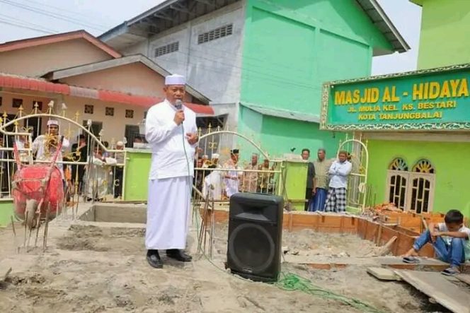 
					Walikota Tanjungbalai Melakukan Peletakan Batu Pertama Pembangunan Masjid Al-Hidayah