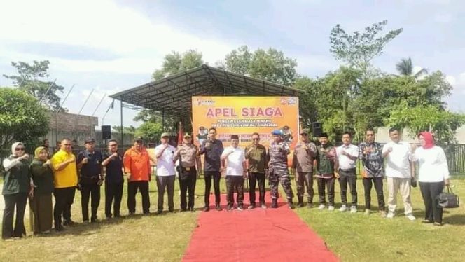 
					Walikota Tanjungbalai Ikuti Giat Apel Siaga Pengawasan Masa Tenang Pemilu