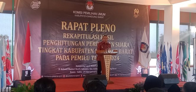 
					Arsan Latif: Proses Pemilu 2024 di Kabupaten Bandung Barat Sukses Digelar Tanpa Ekses