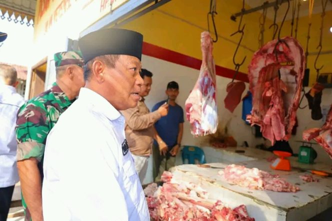 Jaga Stabilitas Harga Bahan Pangan Jelang Ramadhan, Walikota Tanjungbalai Melakukan Sidak ke Sejumlah Pasar