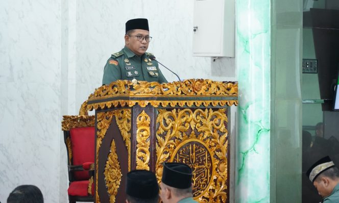 Kasdam II/Swj : Nuzulul Qur’an, Introspeksi Diri dan Tingkatkan Kualitas Imtaq