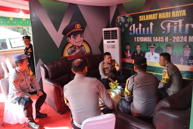 
					Jelang Mudik Lebaran, Kapolres Muara Enim Lakukan Pengecekan Kesiapan Pos Pelayanan Ketupat Musi 2024