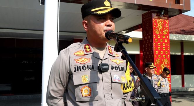 
					Jelang Pilkada 2024, Polres Muara Enim Gelar Kegiatan Simulasi Sistem Pengamanan Mako
