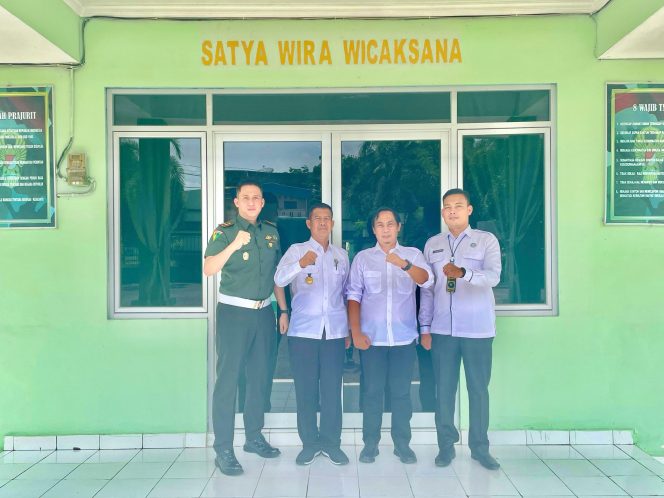 
					Subdenpom Persiapan Muara Enim Menerima Audiensi dari BNNK Muara Enim