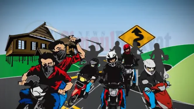 
					Buat Keresahan, Warga Cibungbulang Bogor Diteror Geng Motor