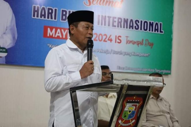 
					Peringatan Hari Buruh Dengan Tema Kerja Bersama Wujudkan Buruh Pekerja Yang Kompeten