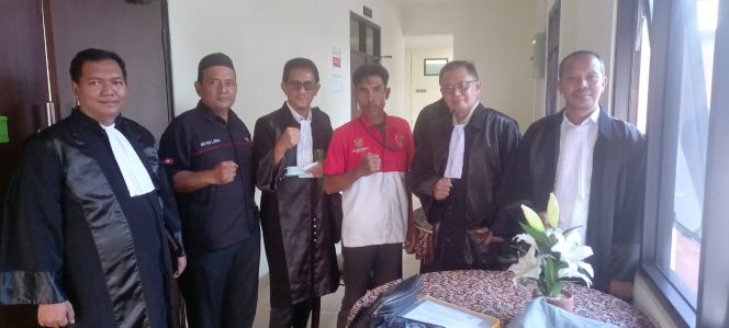 
					Kuasa Hukum Terdakwa Adang Cs Bacakan Nota Keberatan Pada Sidang Kasus Tanah di PN Cibinong