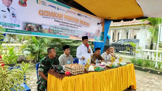 
					Walikota Tanjungbalai Hadiri Kegiatan Gerakan Pangan Murah
