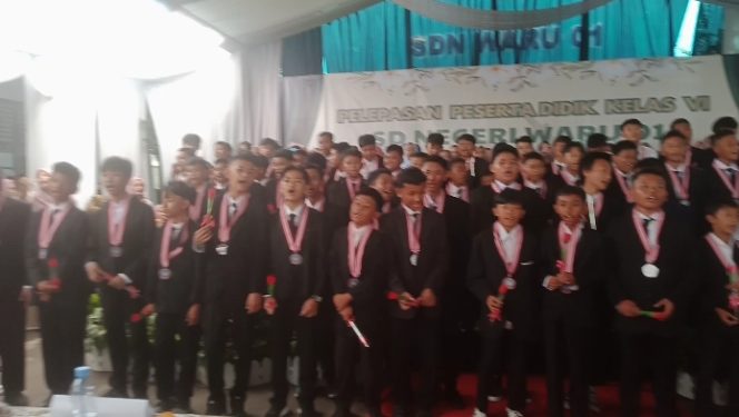 
					SDN Waru 01 Parung Bogor Gelar Pelepasan Siswa Kelas VI, 127 Siswa siswi Dinyatakan Lulus 100 Persen