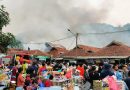 Puluhan Kios di Pasar Ciampea-Bogor Dilalap Sijago Merah