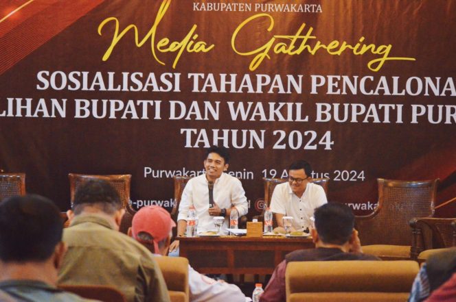 
					KPUD Purwakarta Gandeng Organisasi Media, Dalam Rangka Sosialisasi Dengan Agenda Media Gathering