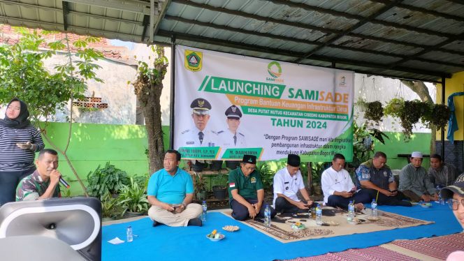 
					Desa Putatnutug Launching Program Samisade Tahun Anggaran 2024, Begini Pesan Pj Bupati Bogor