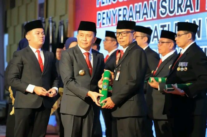 
					Sekda Kota Tanjungbalai Hadiri Pengukuhan Pjs Wali Kota Tanjungbalai