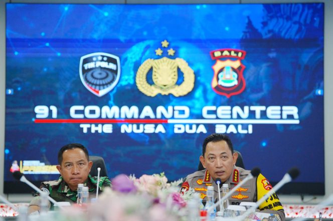 
					Kapolri : TNI-Polri Bersinergi Jamin Keamanan KTT IAF di Bali
