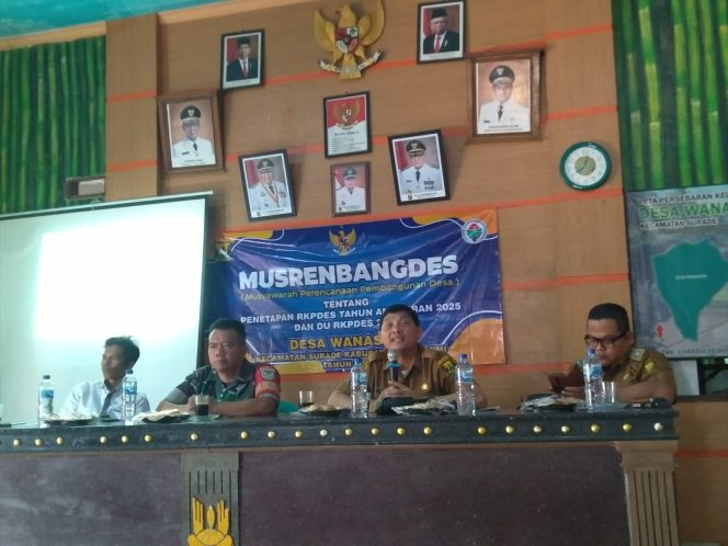 
					Musrenbangdes Wanasari Prioritaskan RKPDes 2025: Kades Sudarmi Sesuaikan dengan Kebutuhan Masyarakat
