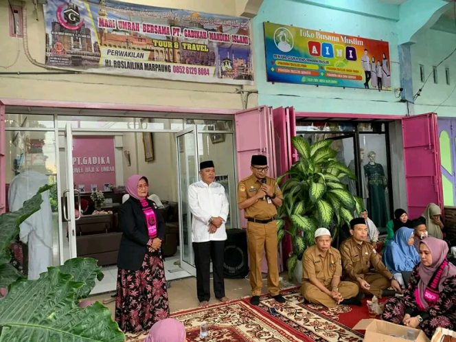 
					Pjs Wali Kota Tanjungbalai Hadiri Pelepasan Jama’ah Umroh PT Gadika Mandiri Islami Tours and Travel