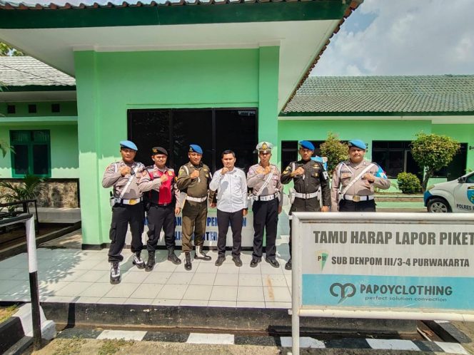 
					Propam Polres Purwakarta Perkuat Sinergi dengan Polisi Militer TNI AD