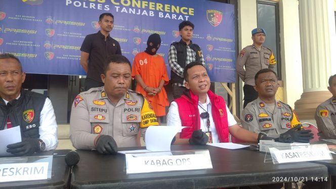 Curi Tas di Masjid Raya Pelaku Diamankan Polres Tanjung Jabung Barat