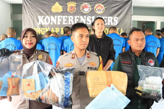 
					Satuan Reserse Narkoba Polres Bogor Berhasil Ungkap 29 Kasus Narkoba Selama Oktober 2024