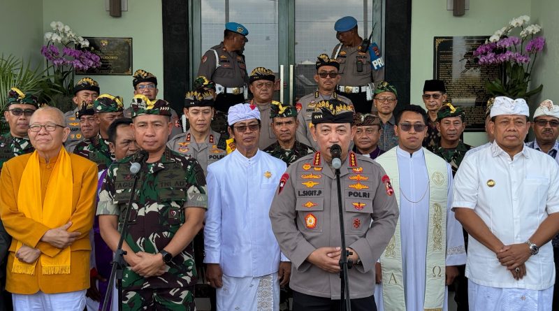 Sukseskan Pilkada 2024, Kapolri dan Panglima TNI Ikuti Doa Bersama Lintas Agama