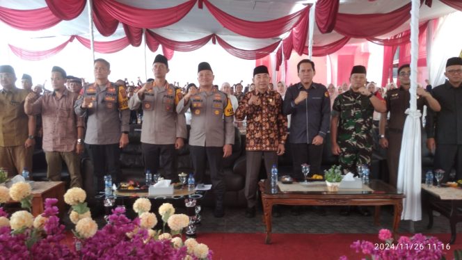 
					Polres Tanjab Barat Gelar Doa Bersama Lintas Agama, Ciptakan Pilkada Damai