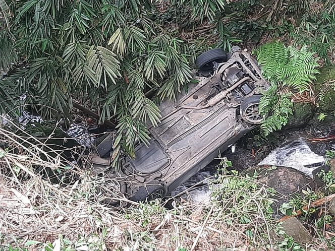 
					Tak Kuat Menanjak, Minibus Wisatawan Asal Tangerang Terjun ke Jurang di Pamijahan Bogor