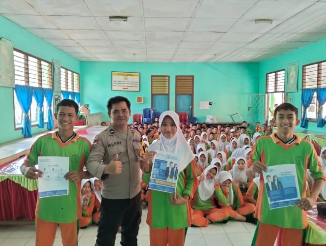Polres Muara Enim : Sosialisasi SMA Kemala Taruna Bhayangkara Mencetak Generasi Muda Berintegritas