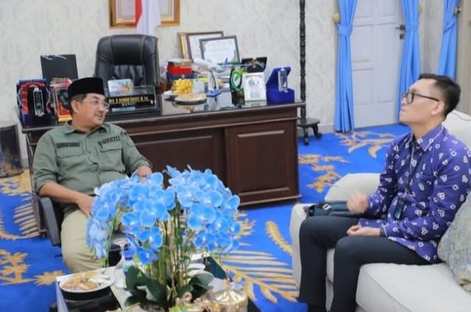 
					Bupati Anwar Sadat Lakukan Audiensi Dengan Pimpinan Cabang BRI Kuala Tungkal