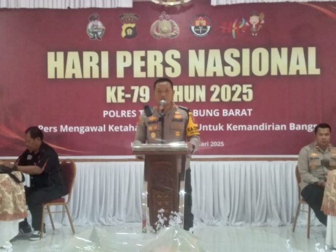 Kapolres Tanjabbar Perdana Gelar Hari Jadi Pers Nasional ke 79, Tahun 2025
