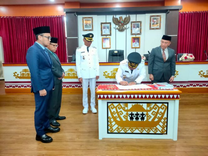 
					Rapat Paripurna Istimewa DPRD Dalam Rangka Pidato Penyampaian  VISI-MISI Bupati dan Wakil Bupati Tanggamus Periode 2025-2030