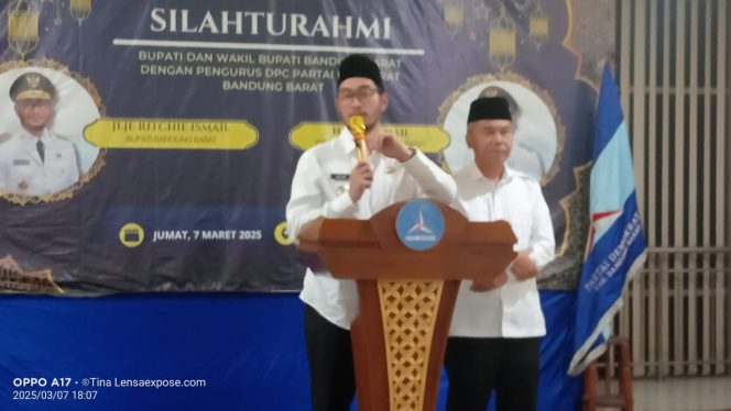 
					Jeje Ritchie Ismail dan Demokrat akan Memperkuat Komunikasi dan Kolaborasi untuk Membangun Bandung Barat