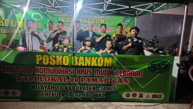 
					Untuk Kelancaran Arus Mudik RAPI Pamarican Ciamis Siapkan Posko Istirahat