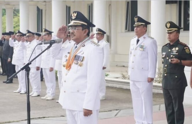 
					Bupati Tanjab Barat Pimpin Upacara Hari Otonomi Daerah ke-29, Tekankan Sinergi Pusat dan Daerah Menuju Indonesia Emas