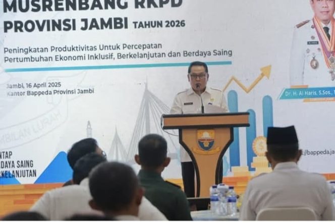 
					Wakil Bupati Tanjung Jabung Barat Hadiri Musrenbang RKPD 2026 di Jambi