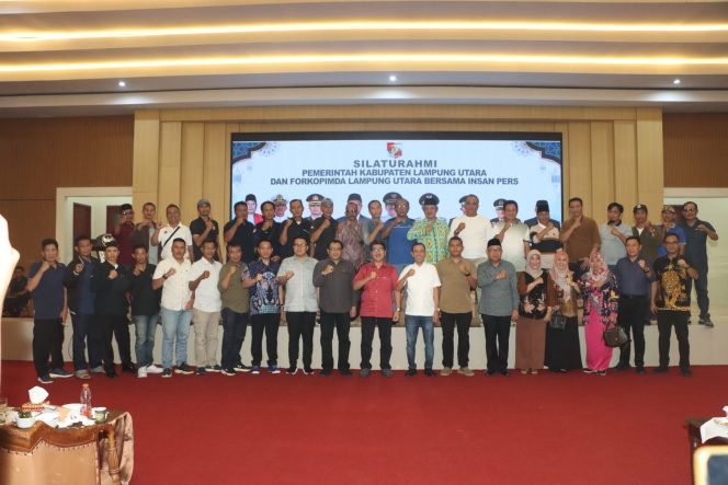 
					Pemkab Lampung Utara dan Forkopimda Perkuat Sinergi Bersama Insan Pers Lewat Temu Ramah