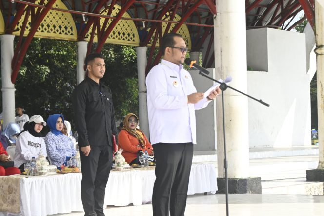 
					Peringati Hari Lingkungan Hidup Sedunia, Wakil Wali Kota Muhammad Fadly Abdina Pimpin Apel Bersama dan Aksi Bersih Sampah Plastik di Kota Tanjungbalai