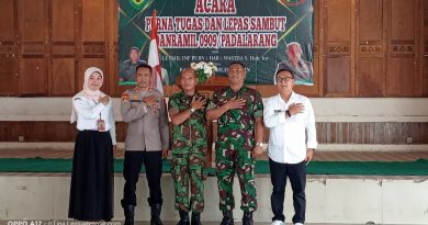 Serah Terima Jabatan Danramil 0909/Padalarang, Camat Ngamprah Tekankan Pentingnya Sinergi