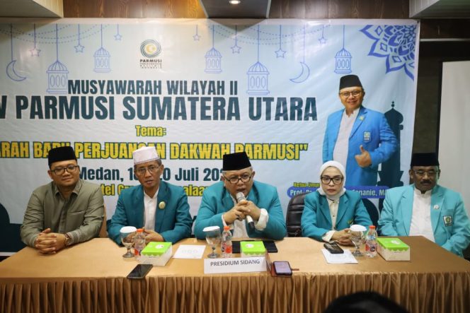 
					Wakil Wali Kota Tanjungbalai Hadiri Musywil II Parmusi Sumut 2025