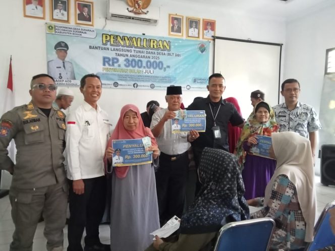 
					Pemerintah Desa Sukaraja Salurkan  BLT-DD Bulan Juli Anggaran 2025
