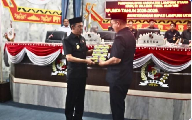 
					Rapat Paripurna DPRD Lampung Utara Bahas RPJMD 2025–2029 dan Perubahan KUA-PPAS 2025