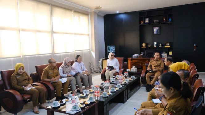 
					Tingkatkan Sinergi Lintas Sektor Pengawasan Obat dan Makanan di Kota Tanjungbalai, Wali Kota Terima Audiensi Balai POM