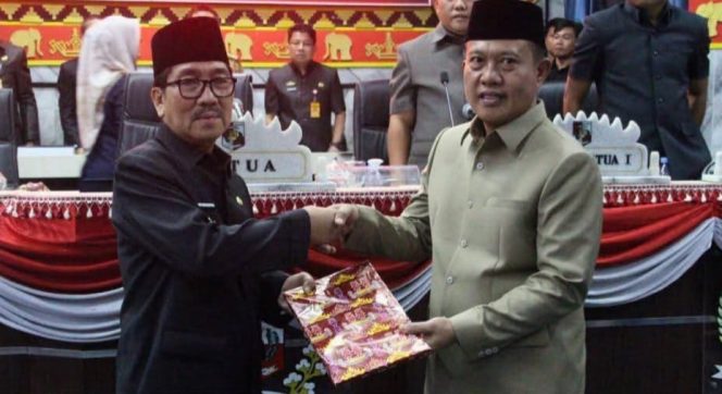 Bupati dan Wakil Bupati Hadiri Rapat Paripurna Dprd Bahas Rancangan Perubahan Apbd 2025