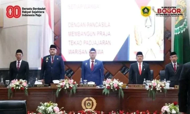 
					DPRD Bogor Dengarkan Pidato Kenegaraan Presiden Prabowo pada HUT ke-80 RI