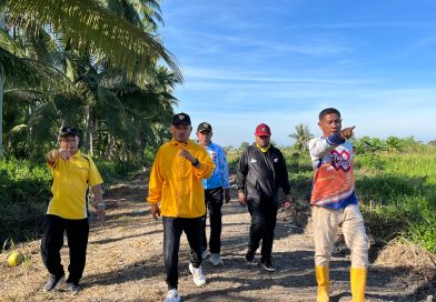 Dukung Program Swasembada Pangan Asta Cita Presiden Prabowo, Wali Kota Mahyaruddin Salim Monitoring Langsung Lahan Pangan di Kelurahan Sei Raja