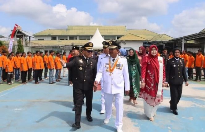 Bupati Tanjung Jabung Barat Hadiri Upacara Pemberian Remisi Warga Binaan Lapas Kelas II-B Kuala Tungkal Tahun 2025