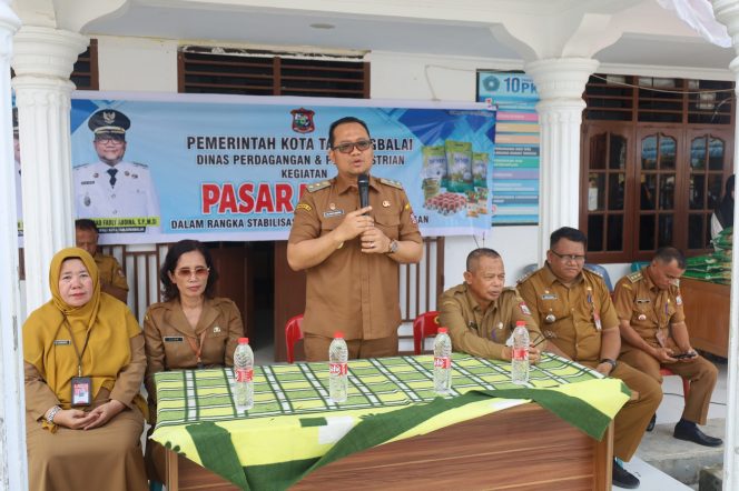 
					Jaga Stabilitas Harga Pangan, Wakil Wali Kota Tanjungbalai Tinjau Pasar Murah di Kelurahan Selat Tanjung Medan