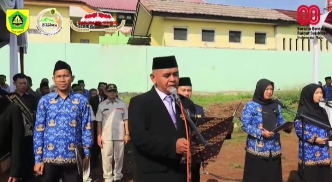 
					Meriah, Upacara HUT RI ke-80 di Kecamatan Ciampea Disaksikan Ribuan Warga