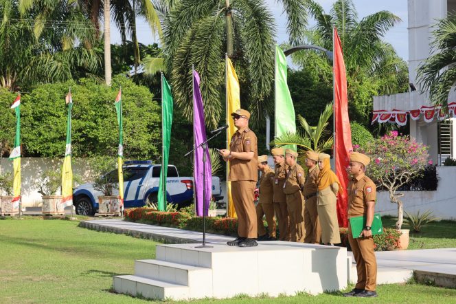 
					Pimpin Apel Pemerintahan, Wakil Wali Kota Muhammad Fadly Abdina : ASN Sebagai Pelaku Utama Perubahan Birokrasi, Penggerak Roda Pemerintahan, dan Akselerator Pelayanan Publik