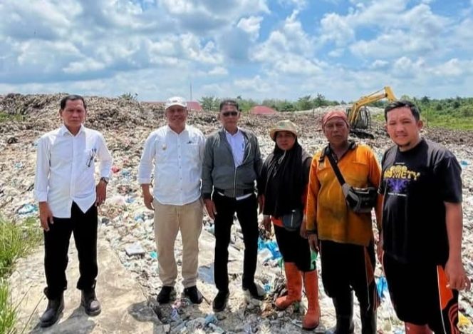 Wabup Tanjab Barat Tinjau TPA Lubuk Terentang, Siapkan Langkah Menuju Bebas Sampah 2030